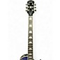 Used Epiphone Nighthawk Custom Reissue Blue Quilt Solid Body Electric Guitar