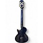Used Epiphone Nighthawk Custom Reissue Blue Quilt Solid Body Electric Guitar