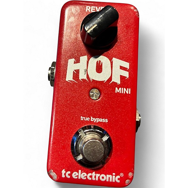 Used TC Electronic Hall Of Fame Mini Reverb Effect Pedal