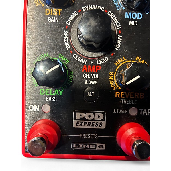 Used Line 6 Pocket Pod Express Amp Modeler Effect Processor