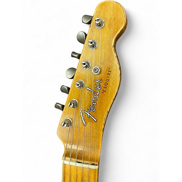 Used 2019 Fender LTD Roasted Pine Esquire Relic Solid Body Electric Guitar