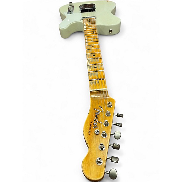 Used 2019 Fender LTD Roasted Pine Esquire Relic Solid Body Electric Guitar