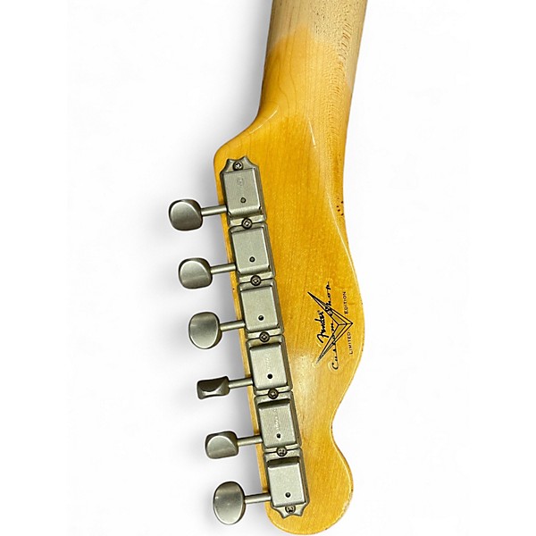 Used 2019 Fender LTD Roasted Pine Esquire Relic Solid Body Electric Guitar