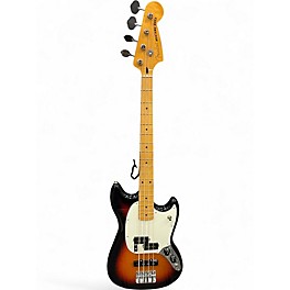 Used Fender Player Mustang Bass PJ 3 Color Sunburst Electric Bass Guitar