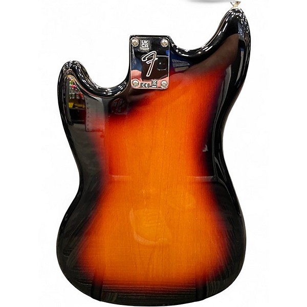 Used Fender Player Mustang Bass PJ 3 Color Sunburst Electric Bass Guitar
