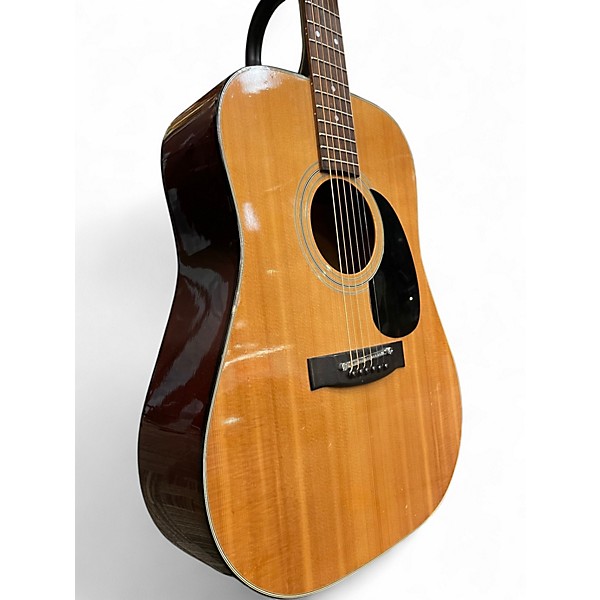 Used Morris WY601 Natural Acoustic Guitar