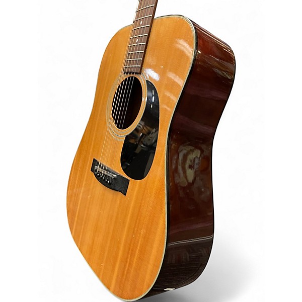 Used Morris WY601 Natural Acoustic Guitar