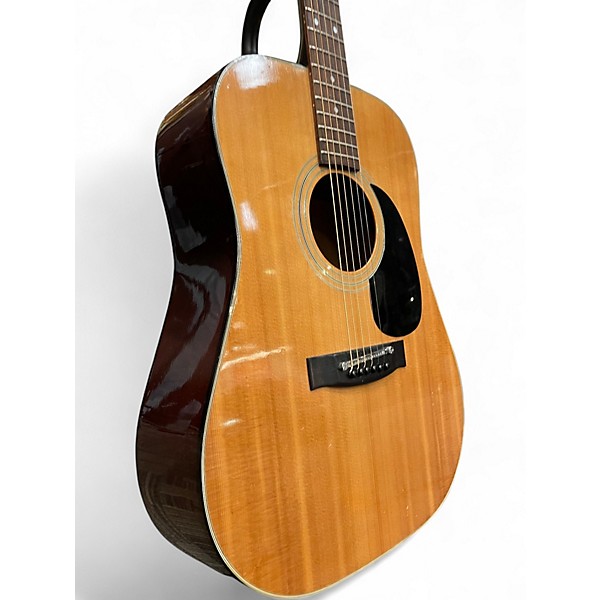 Used Morris WY601 Natural Acoustic Guitar