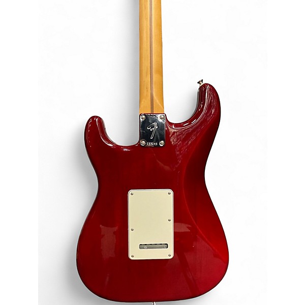 Used Fender PLAYER II TRANS CHERRY RED Solid Body Electric Guitar