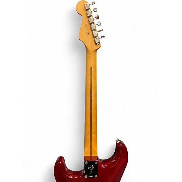 Used Fender PLAYER II TRANS CHERRY RED Solid Body Electric Guitar