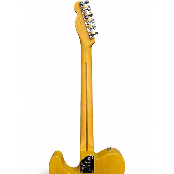 Used 2023 Fender American Professional II Telecaster Butterscotch Blonde Solid Body Electric Guitar