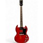 Used Gibson SG Special TRANS CHERRY RED Solid Body Electric Guitar thumbnail