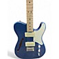 Used Squier Paranormal thinline Cabronita telecaster Lake Placid Blue Hollow Body Electric Guitar