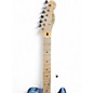 Used Squier Paranormal thinline Cabronita telecaster Lake Placid Blue Hollow Body Electric Guitar