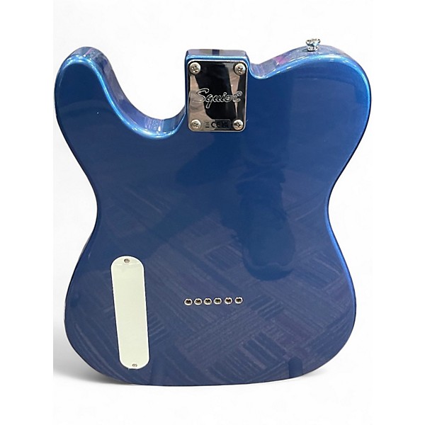 Used Squier Paranormal thinline Cabronita telecaster Lake Placid Blue Hollow Body Electric Guitar