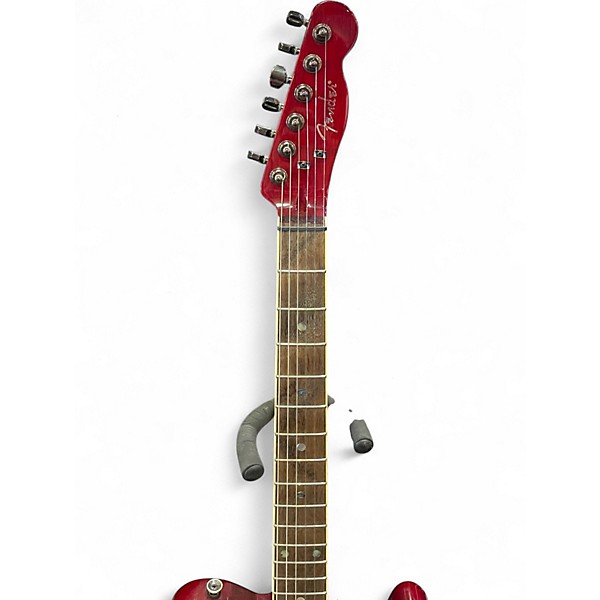 Used Fender Special Edition Custom Telecaster FMT HH Crimson Red Trans Solid Body Electric Guitar