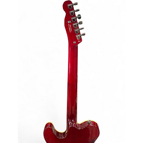 Used Fender Special Edition Custom Telecaster FMT HH Crimson Red Trans Solid Body Electric Guitar