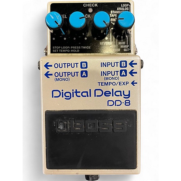 Used BOSS DD-8 Effect Pedal
