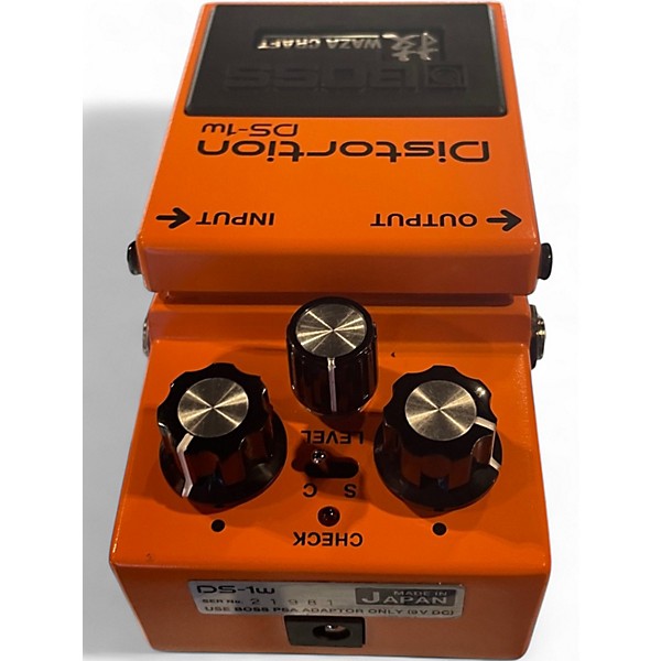 Used BOSS DS1W Effect Pedal