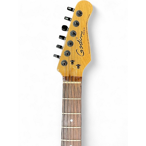 Used Godin Exit 22-S Natural Solid Body Electric Guitar