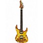 Used Leo Jaymz Monsoon Deluxe Yellow Solid Body Electric Guitar thumbnail