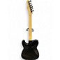 Used Squier Deluxe Telecaster  Blackout Solid Body Electric Guitar