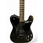 Used Squier Deluxe Telecaster  Blackout Solid Body Electric Guitar