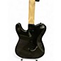 Used Squier Deluxe Telecaster  Blackout Solid Body Electric Guitar