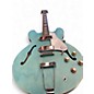 Used Epiphone casino worn Trans Blue Hollow Body Electric Guitar