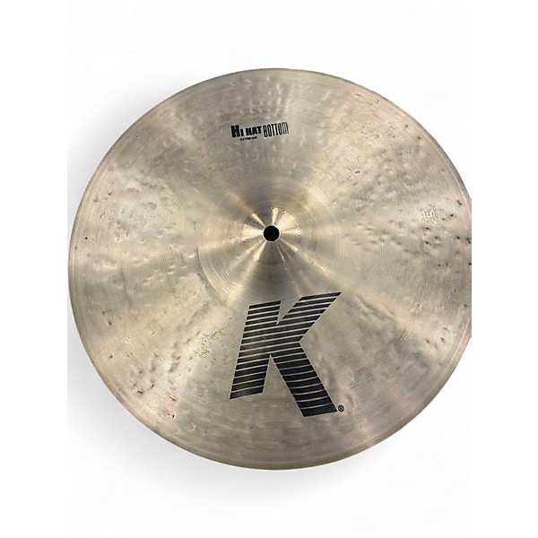 Used Zildjian 14in K Hi Hat Pair Cymbal
