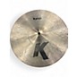 Used Zildjian 14in K Hi Hat Pair Cymbal