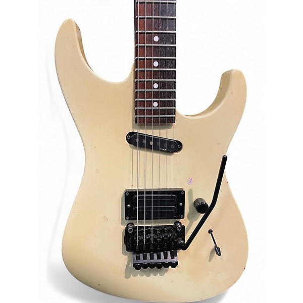 Used Charvel 3DR YELLOW Solid Body Electric Guitar