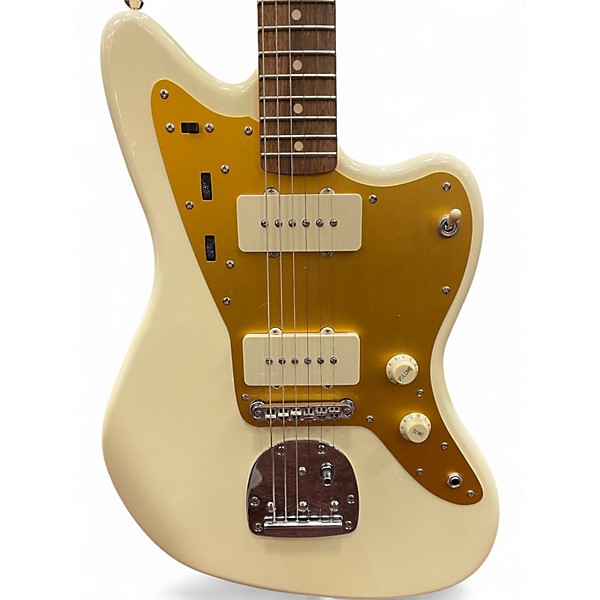 Used Squier J Mascis Jazzmaster WHITE Solid Body Electric Guitar