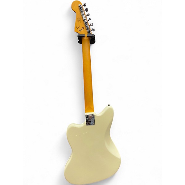 Used Squier J Mascis Jazzmaster WHITE Solid Body Electric Guitar