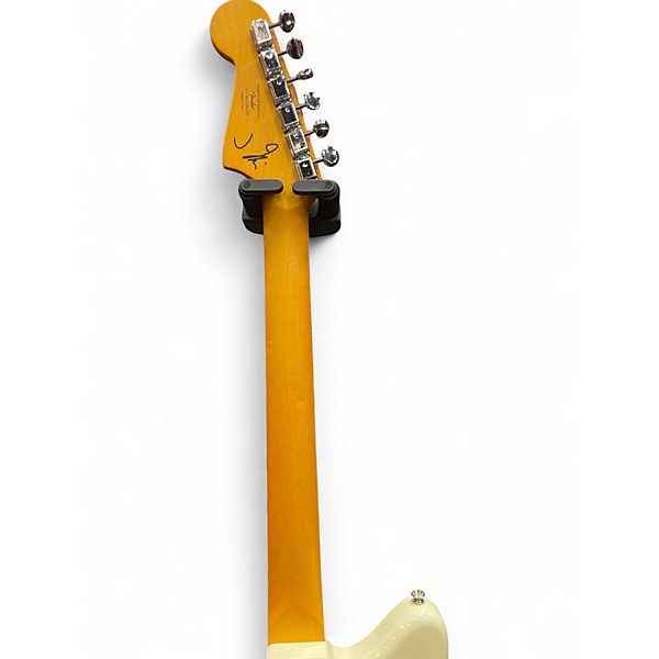 Used Squier J Mascis Jazzmaster WHITE Solid Body Electric Guitar