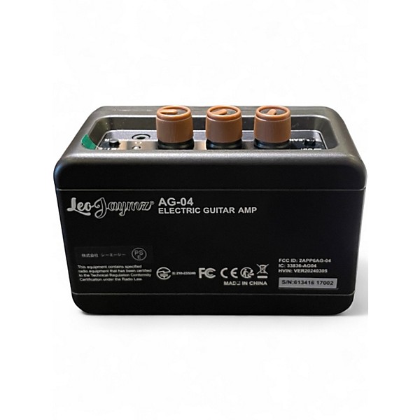 Used Leo Jaymz AG04 Battery Powered Amp