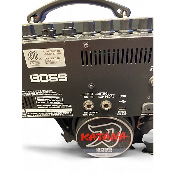 Used Boss KATANA ARTIST GEN 3 Guitar Combo Amp