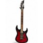 Used Ibanez GRX70QA Trans Red Solid Body Electric Guitar thumbnail