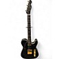 Used Fender JAPANESE TRADITIONAL 60'S  Black and Gold Solid Body Electric Guitar thumbnail