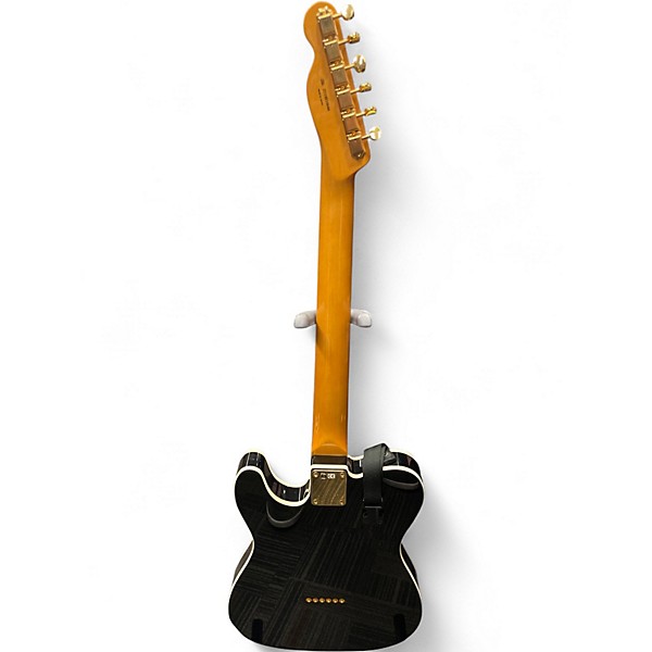 Used Fender JAPANESE TRADITIONAL 60'S  Black and Gold Solid Body Electric Guitar