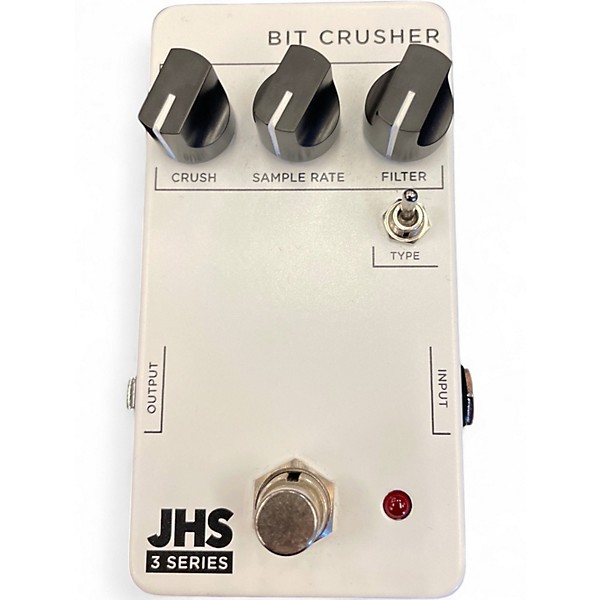 Used JHS Pedals 3 Series Bit Crusher Effect Pedal