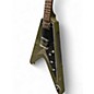 Used Epiphone FLYING V Green Solid Body Electric Guitar