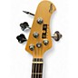 Used Sterling by Music Man Sub 4 Blue Electric Bass Guitar