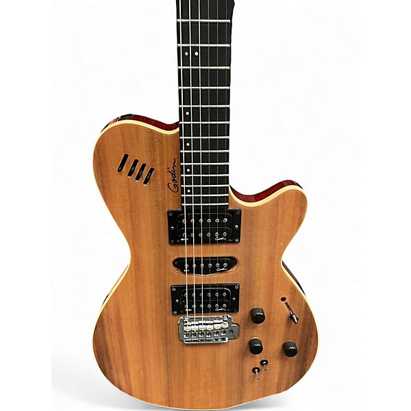 Used Godin XTSA HSH 13-Pin Natural Solid Body Electric Guitar