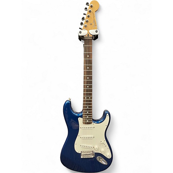 Used Fender Standard Stratocaster BLUE Solid Body Electric Guitar