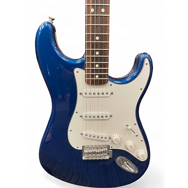 Used Fender Standard Stratocaster BLUE Solid Body Electric Guitar