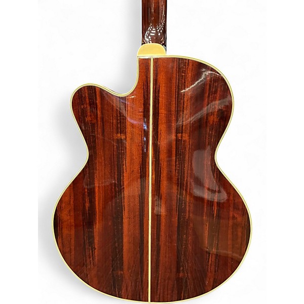 Used Takamine J15E ARCHTOP Natural Acoustic Electric Guitar
