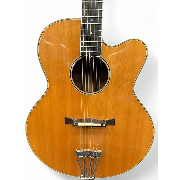 Used Takamine J15E ARCHTOP Natural Acoustic Electric Guitar