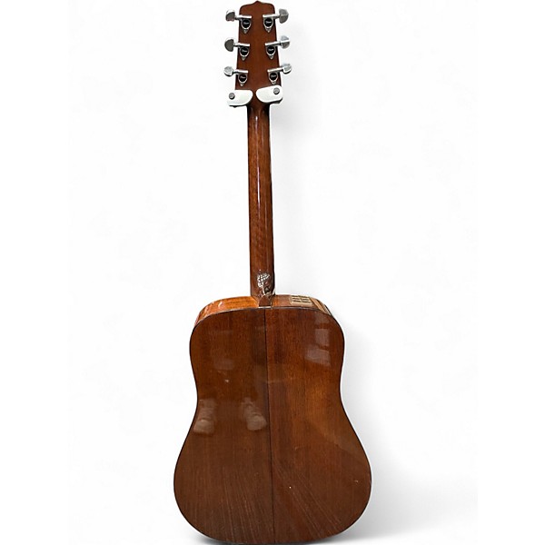 Used Takamine EF349 Mahogany Acoustic Electric Guitar