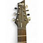 Used Schecter Guitar Research Damien 7 String Black Solid Body Electric Guitar